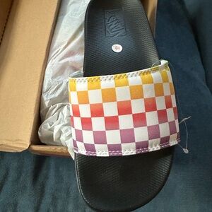 Vans slides size 8